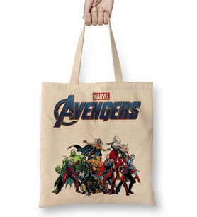 Marvel Avengers 08 Bez Çanta Uzun Saplı