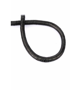 Hematit Doğal Taş Parlak Siyah Rondela Kesim 6x1mm Dizi