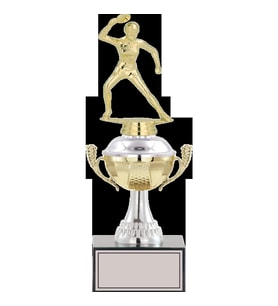 ODAK KUPA - Figürlü Kupalar - Masa Tenisi Kadın Figürlü Kupalar FG-046 C - 30 cm