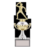 ODAK KUPA - Figürlü Kupalar - Masa Tenisi Kadın Figürlü Kupalar FG-046 C - 30 cm
