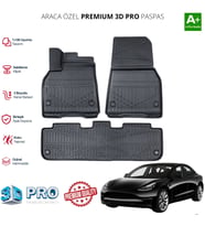 TESLA Y ARACA ÖZEL 3D PASPAS 2019 2020 2021 2022 2023 2024