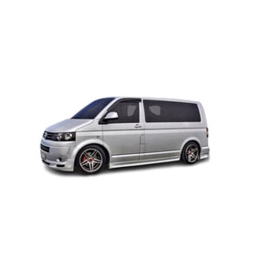 Vw Transporter 2003 - 2021 Uyumlu Kısa Şase Yan Marşpiyel Seti