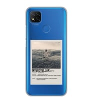 Xiaomi Redmi 9C / 10A Uyumlu Interstellar Tasarımlı Şeffaf Telefon Kılıfı