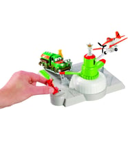 Orijinal Lisanslı Disney Planes Kalkış Pisti Oyuncak Seti Action Shifters Dusty Crophopper BFM30
