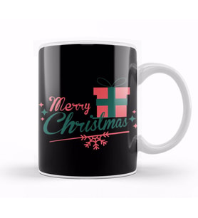 Yılbaşı Yeni Yıl Konseptli Merry Christmas 017 Kupa Bardak Porselen