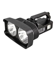 Ayt Powermaster W5123 Süper Parlak Pilli Ve Şarjlı Battal Boy Pilli Şarjlı El Feneri Işıldak Led Aydınlatma 