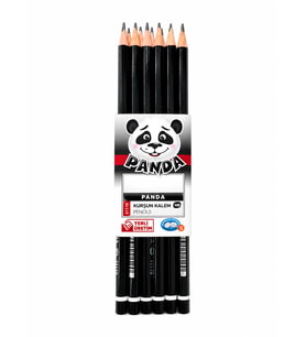 FATİH Panda Mercanlı Kurşun Kalem 12 li