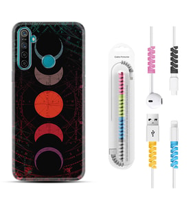 Realme 5i 5 Pro 6i 7 Pro 8 Kılıf Kablo Koruma Spiral Silikon Epiclys 1645