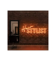 Hair STYLIST Yazılı Neon Tabela
