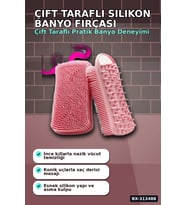 Silikon Banyo Masaj Fırçası Çift Taraflı 1 Adet