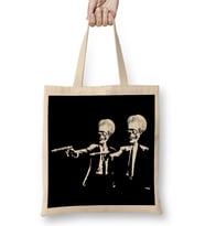 Mars Attacks Pulp Fiction Bez Çanta Uzun Saplı