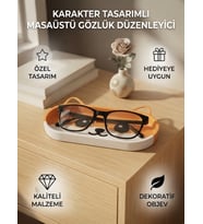 Karakter Figür Tasarımlı Gözlük Tutucu ve Çok Amaçlı Organizer