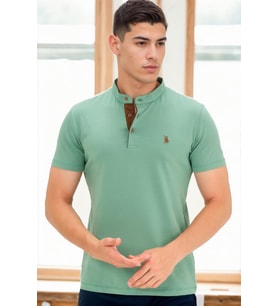 T8560 DEWBERRY T-SHIRT-AÇIK HAKİ-2