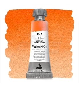 Maimeri Blu Tüp Sulu Boya 12 ml S1 No:062 Permanent Orange