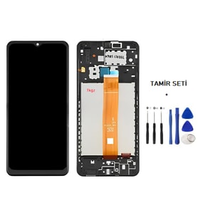 Samsung Galaxy A02 - SM-A022F Uyumlu Lcd Ekran Dokunmatik Servis ÇITALI + TAMİR SETİ
