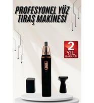Mey İthalat® Kulak Burun Tıraş Makinesi Taşınabilir Şarjlı 3 Başlıklı Uzun Ömürlü