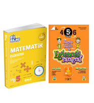 Ünlü Yayınları 5.Sınıf Bil Bang Matematik ve Lodos Eğlenceli Paragraf Soru Bankası Seti 2 Kitap