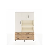 Hyperion Dolap 7 Raflı 5 Çekmeceli 3 Kapaklı 132x44x195 Aytaşı-Aytaşı/Çam