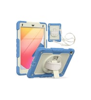 İpad 5 Air 9.7 Kılıf Strap New Tablet Kapak - Mavi
