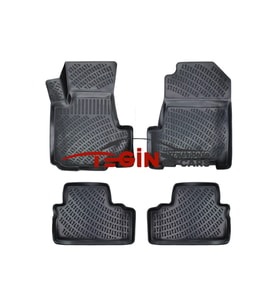 Honda CR-V 2006-2011 3D Havuzlu Paspas Siyah (Karışık)