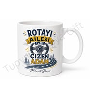 Aile Şoförü Baba Yazılı Eğlenceli Kupa Bardak Babalar Günü Hediye