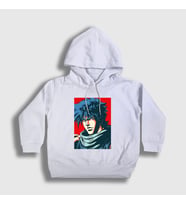 Presmono Unisex Çocuk Beyaz Joseph Joestar Anime Jojo Kapüşonlu Sweatshirt 321722tt