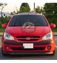 Hyundai Getz 2001-2011 Uyumlu H lip Esnek Ön Lip 2 Parça Karlık Ön Ek Tampon Altı Dil