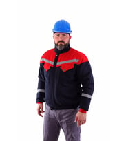 ESER - 7-7 Gabardin İçi Polarlı Robalı Mont - Lac,Kırmızı