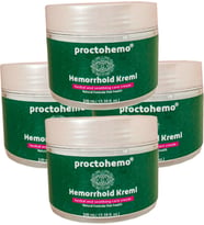 Proctohemo Hemorroidin Cream 4 Tane x 150 ml