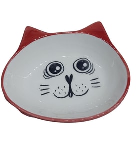 Bio Pet Active Seramik Kedi Mama Kabı 12-15-3,5cm No:6
