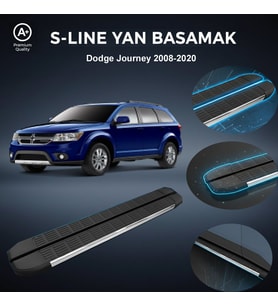 Dodge Journey  S-Line Premium Krom Yan Basamak  2008-2020