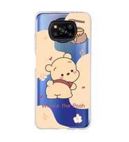 Poco X3 Pro / X3 NFC Uyumlu Winnie The Pooh Tasarımlı Şeffaf Telefon Kılıfı