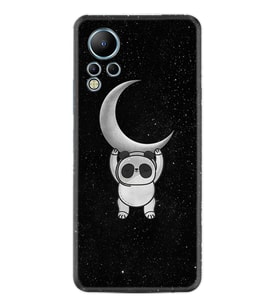 Infınix Note 12 Kılıf Resimli Desenli Silikon Platinium Series Panda Moon 1811