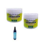 Çörek Otu Kremi 100 ml x 2 Adet / Rekza Çilekli Vücut Masaj Bakım Yağı 125 ml