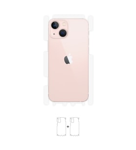 Apple iPhone 13 Mini Arka-Yan Koruyucu Poliüretan Film Wrapsol
