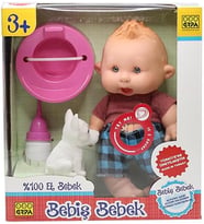 Islatan Bebiş Bebek ve Minik Arkadaşı Renkli