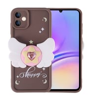 Samsung Galaxy A05 Uyumlu Kılıf Kamera Korumalı Figür Tasarımlı Zore Kapya Kapak
