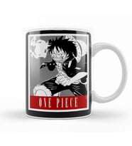 One Piece Luffy 06 Kupa Bardak Porselen