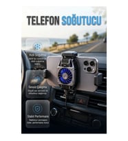 Aktif Soğutmalı Telefon Fanı Kompakt Tasarım