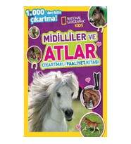National Geographic Kids Midilliler ve Atlar Çıkartmalı Faaliyet Kitabı