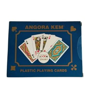 Angora kem plastik oyun kağıdı iskambil kağıdı 2Lİ