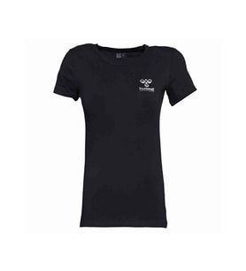 Hummel Deni T-Shirt Kadın Günlük Tişört 911306-2001 Siyah