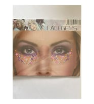 Face Gems Yüz Süsleme Taşı Vücut Kristali Model 27