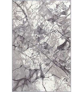 Eliana Home Baskılı, Yıkanabilir Kaymaz Taban Salon Halısı LNA0516 100x150 cm (Gri)