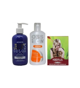 Saç Boyası Mavi Rüya 250ml Ve Boya Temizleyici Ve Saç Açıcı