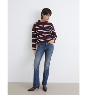 LCW Jeans İndigo Yüksek Bel Flare Kadın Jean Pantolon