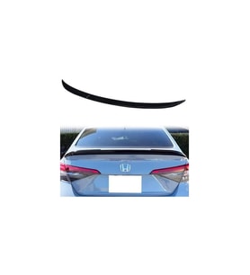 honda civic fe 2022- sonrası uyumlu plastik boyasız spoiler