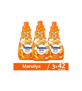 ŞeyliŞeyler - Yumoş Ekstra Konsantre Çamaşır Yumuşatıcısı Manolya 1008 ml 3 Adet