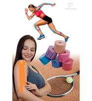 Kinezyo Sporcu Bandı Ağrı Bandı Turuncu 5 M X 5 Cm KT-003