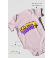 Dayısının Ballısı Kısa Kollu Bebek Body %100 Pamuk